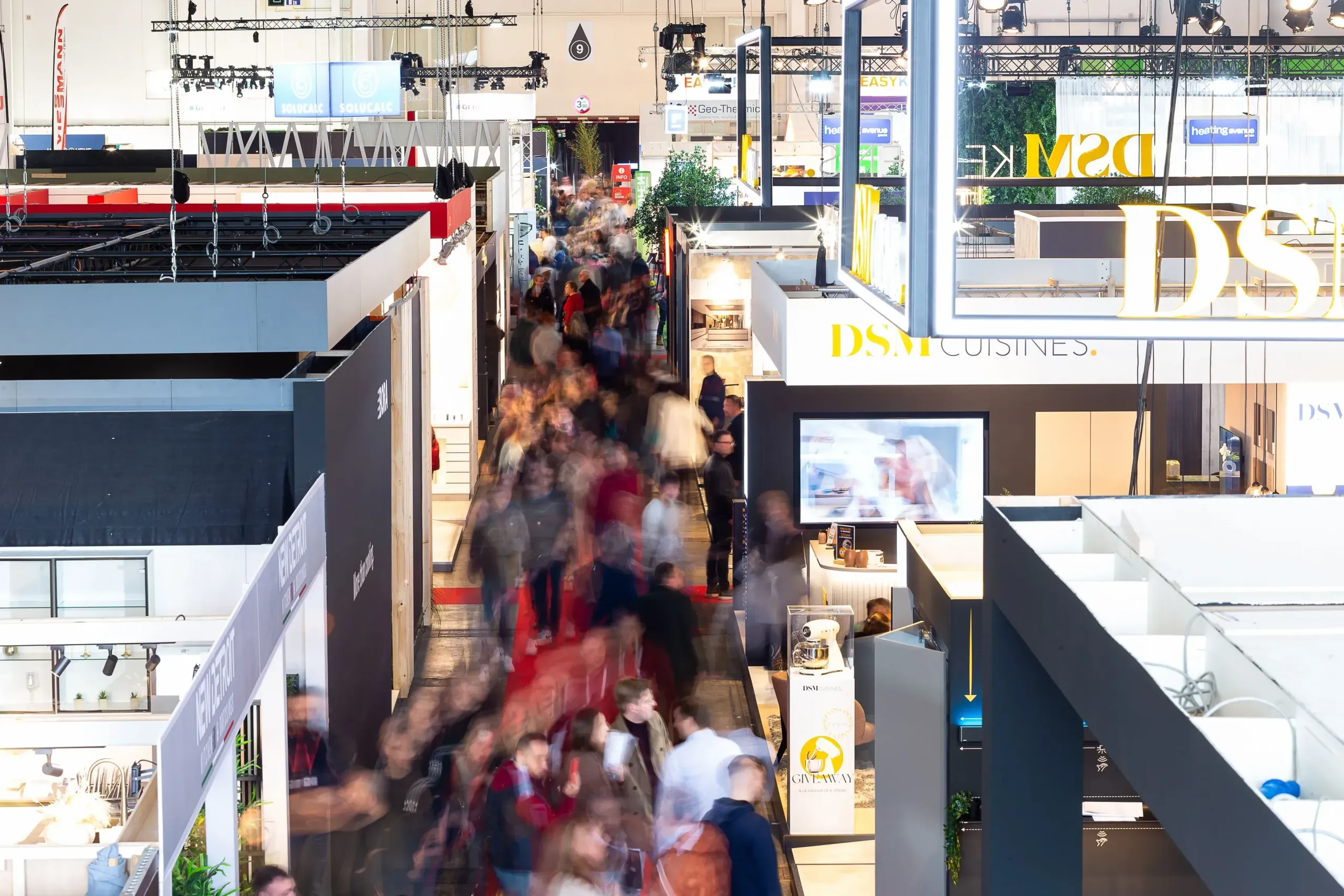 Long exposure foto van de beurs